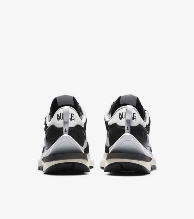 sacai waffle black and white
