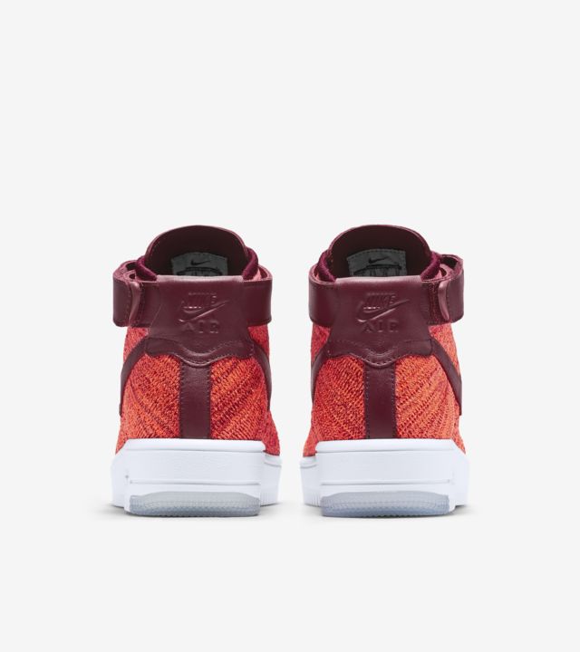 Women's Nike Air Force 1 Ultra Flyknit 'Total Crimson' Release Date ...