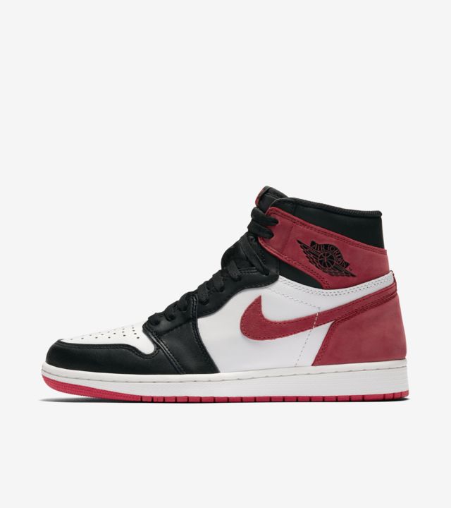 black and red jordan basketball shoes