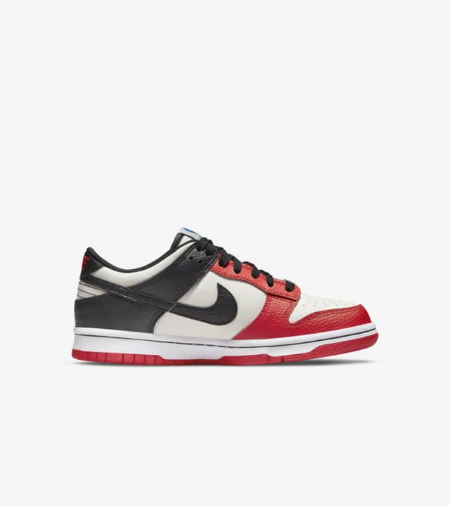 Big Kids' Dunk Low 'Black and Chile Red' (DD3363-100) Release Date ...