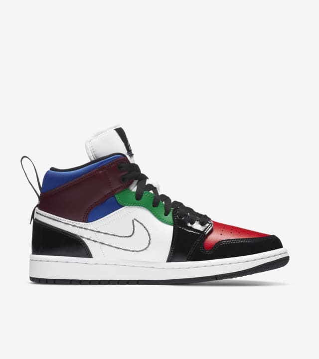 women's multicolor air jordan 1