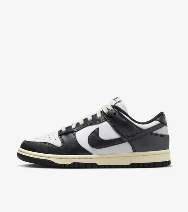 Women's Dunk Low Vintage 'Black and White' (FQ8899-100) release date ...