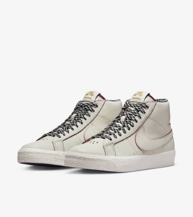 Nike SB Zoom Blazer Mid X Welcome Skateboarding 'Sail' (FQ0795-100 ...