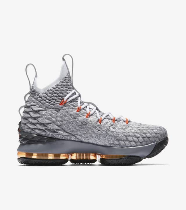 Nike Lebron 15 BG 'Grey and Orange' Release Date. Nike SNKRS