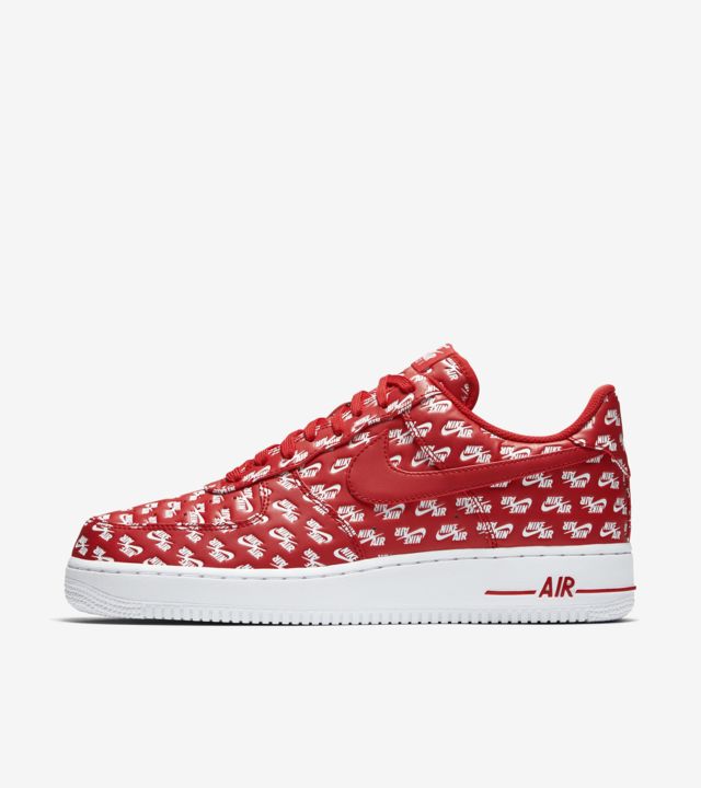 Nike Air Force 1 '07 'University Red & White' Release Date. Nike SNKRS HU