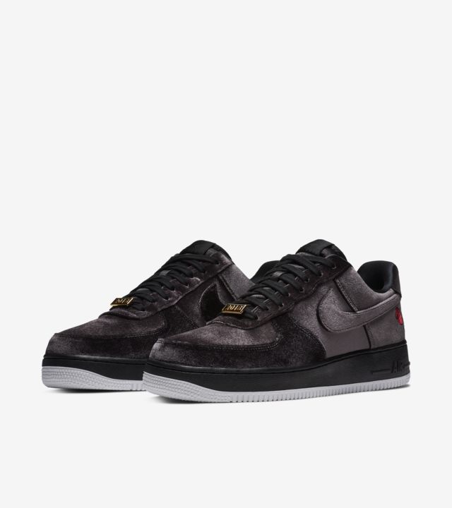 velvet black air force 1
