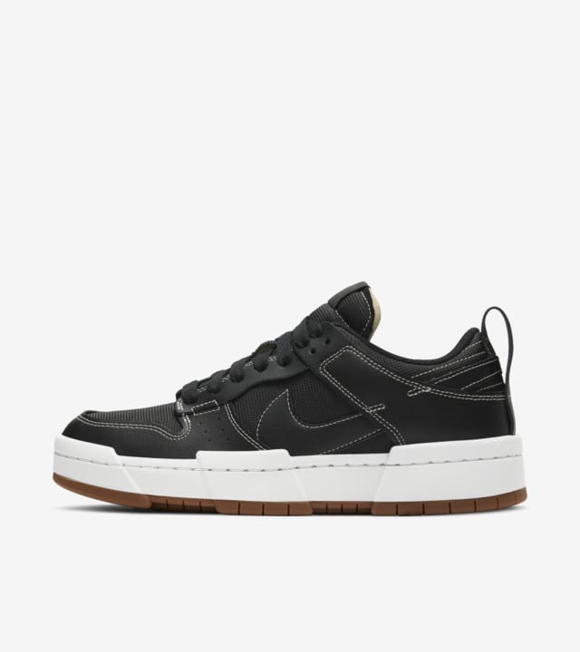 women's dunk low black