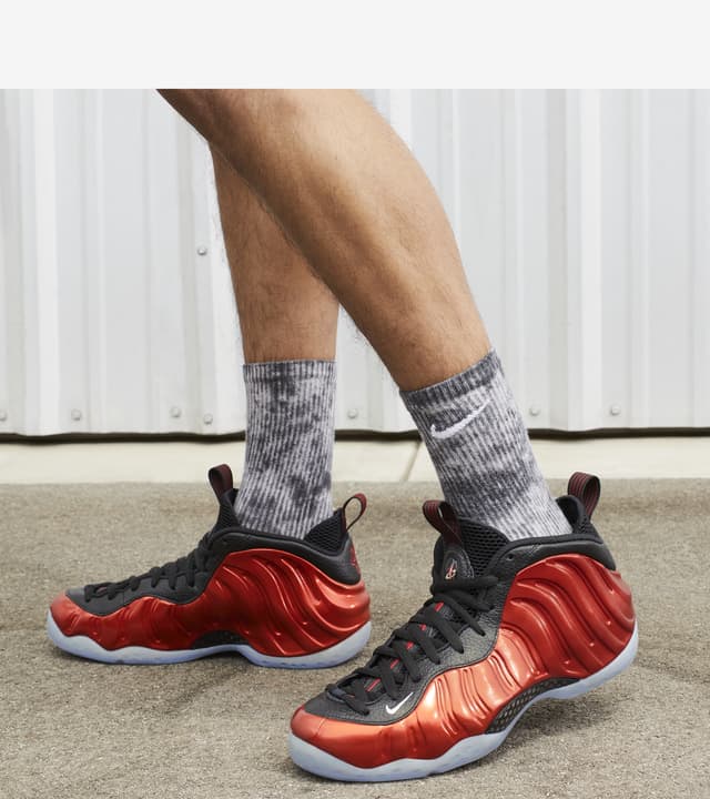 air foamposite one metallic red