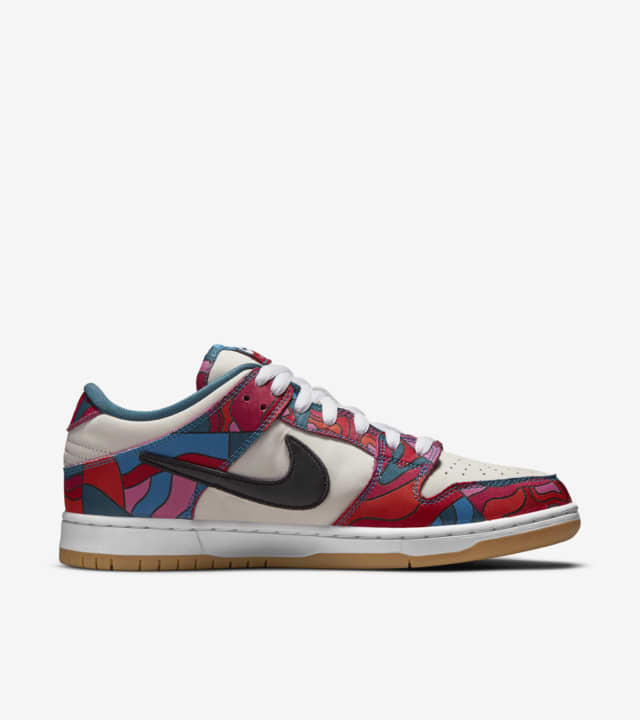 Lanseringsdato For Sb Parra Dunk Low Pro «abstract Art». Nike Snkrs No