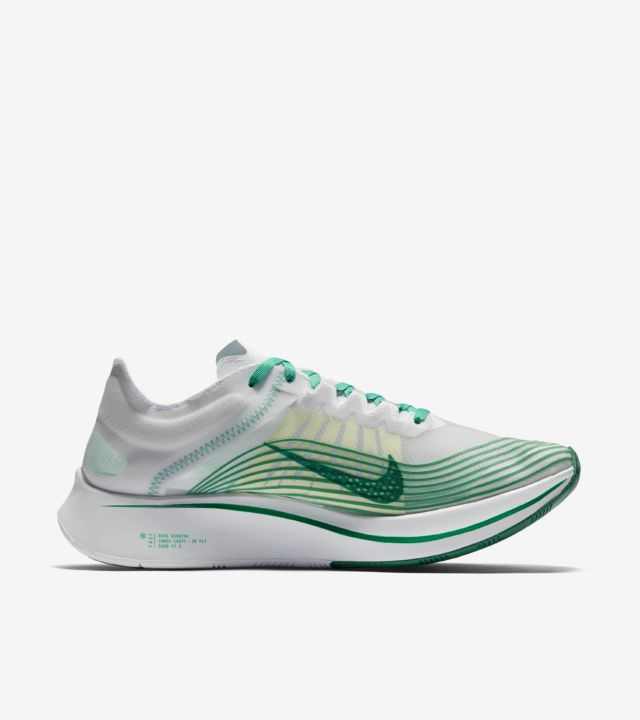 Nike Zoom Fly 'White & Lucid Green' Release Date. Nike SNKRS