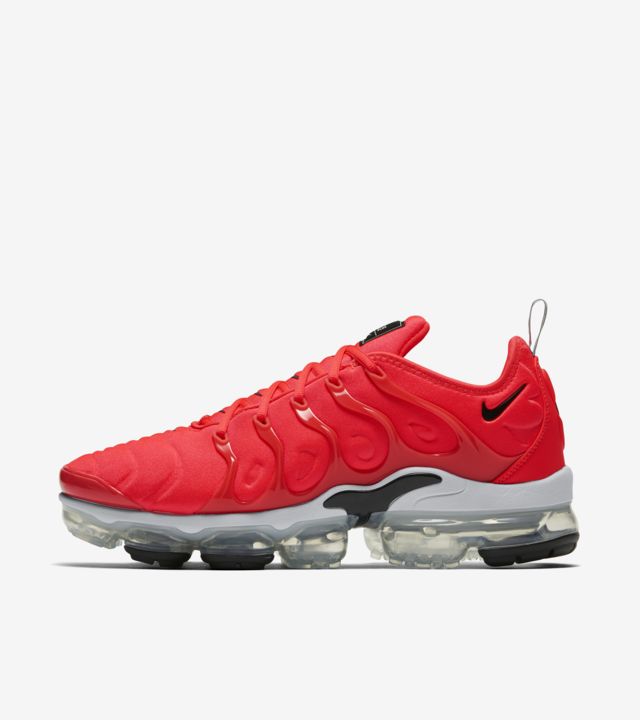 Nike Air Vapormax Plus 'Bright Crimson & White & Black' Release Date ...