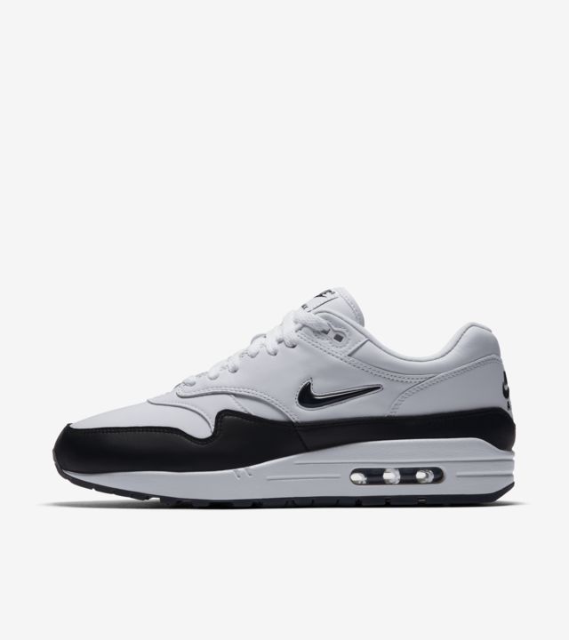 Air Max 1 Premium Jewel 'Black & White' Release Date. Nike SNKRS US