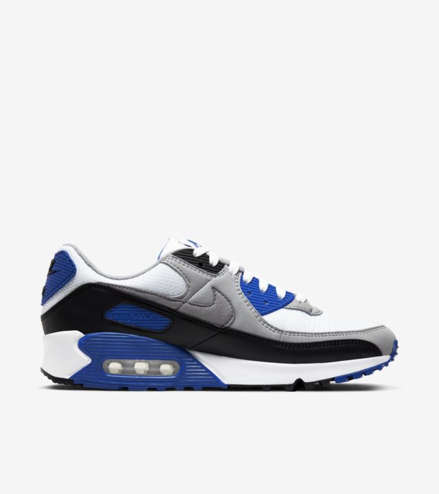 Air Max 90 'Hyper Royal/Particle Grey' Release Date. Nike SNKRS