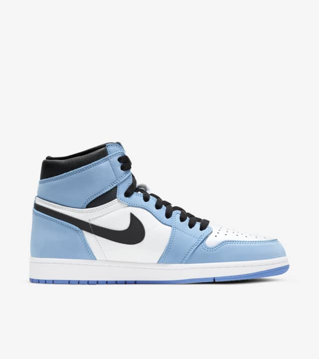 Fecha de lanzamiento del calzado Air Jordan 1 "University Blue". Nike
