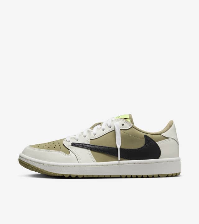 Air Jordan 1 Low Golf x Travis Scott 'Neutral Olive' (FZ3124-200 ...