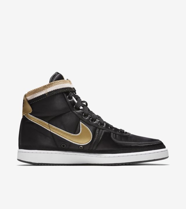 Nike Vandal High Supreme 'Black & Metallic Gold' Release Date. Nike ...