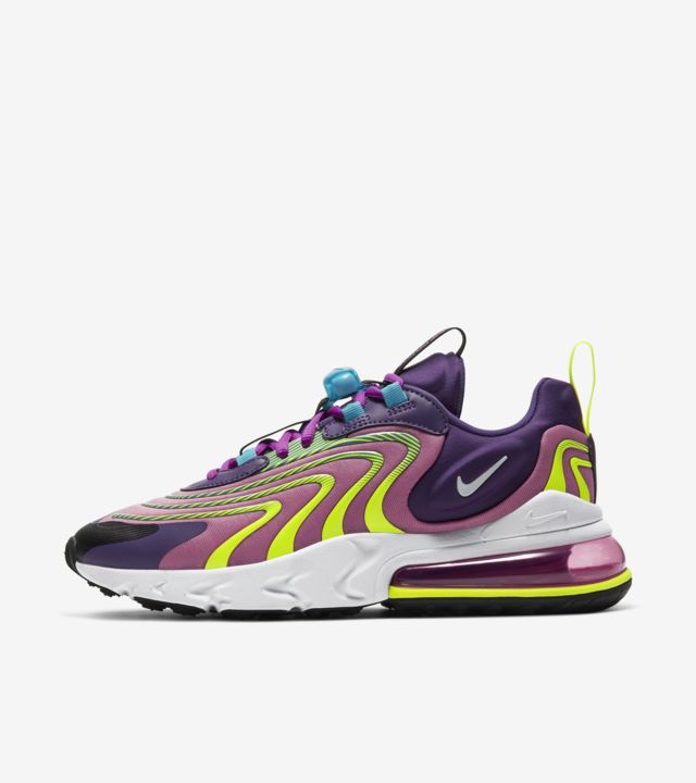 nike air max 270 react eng eggplant