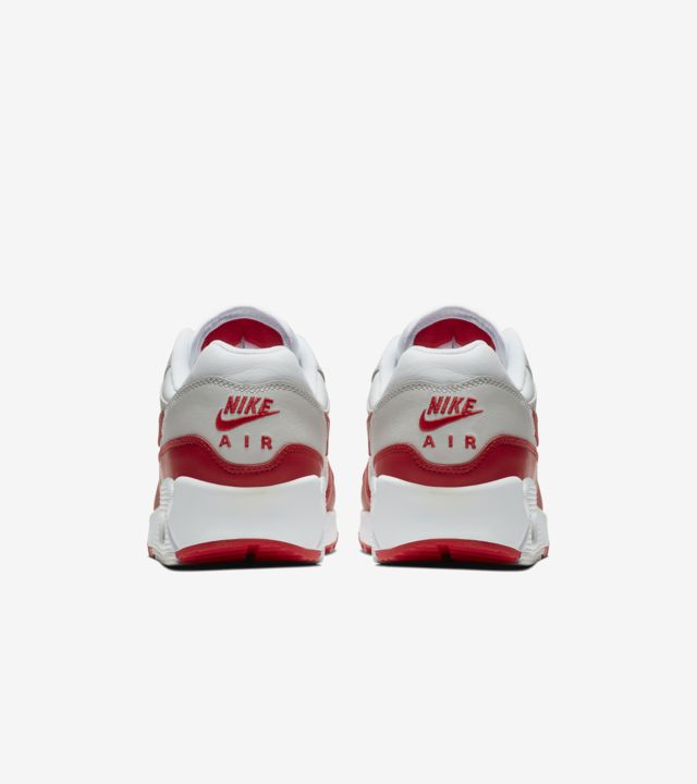 Women's Air Max 90/1 'White & University Red' Release Date. Nike SNKRS AT