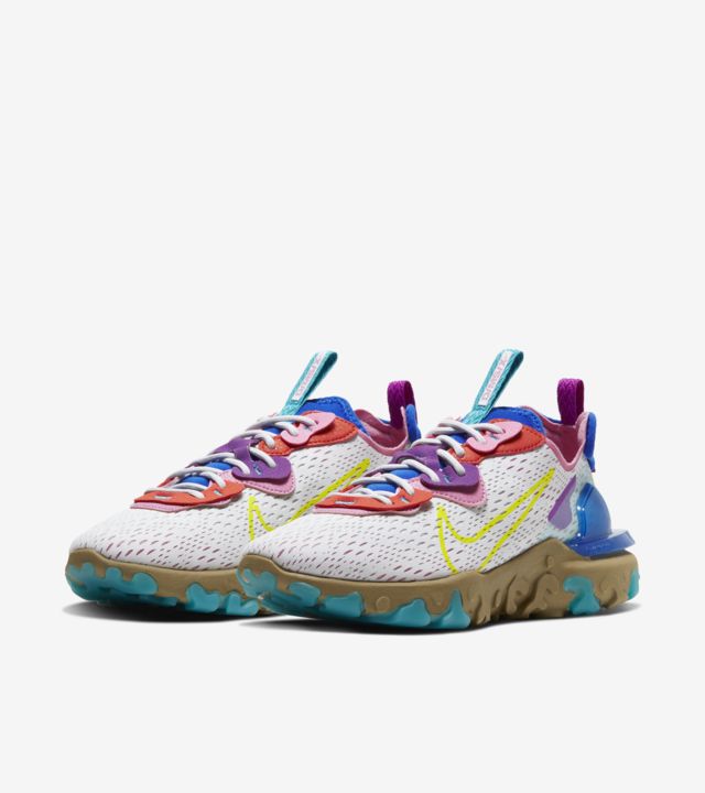 Women's React Vision 'Photon Dust/Lemon Venom/Hyper Blue' Release Date ...