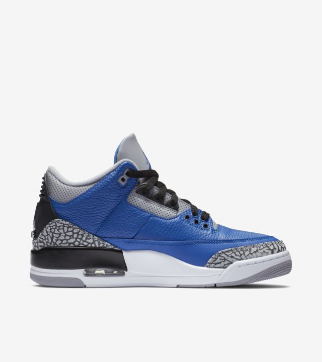 Lanceringsdato for Air Jordan 3 'Blue Cement'. Nike SNKRS DK