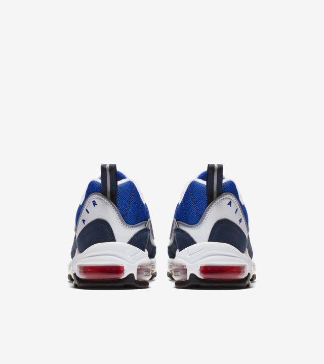 Nike Air Max 98 'White & University Red & Royal Blue' Release Date ...