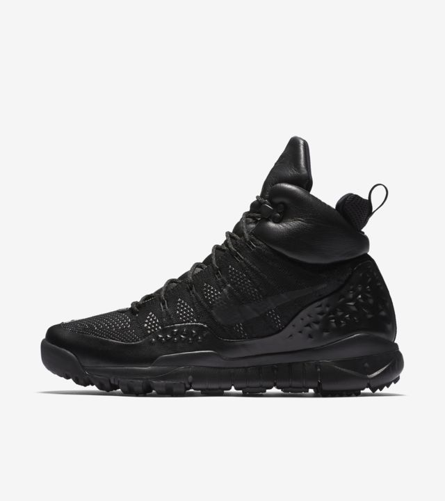 Nike Lupinek Flyknit Sneakerboot 'Black & Anthracite'. Release Date ...