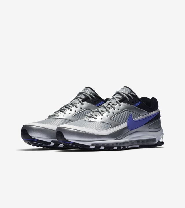 Nike Air Max 97/BW 'Metallic Silver & Persian Violet & White' Release ...