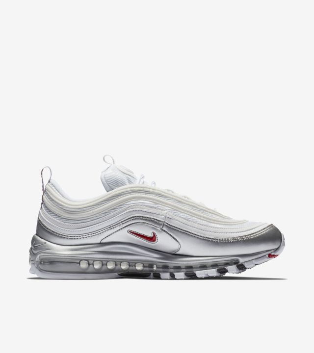 air max 97 silver and white