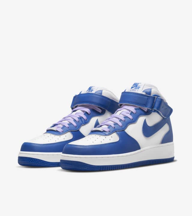 Women's Air Force 1 '07 Mid 'Military Blue and Doll' (DX3721-100 ...