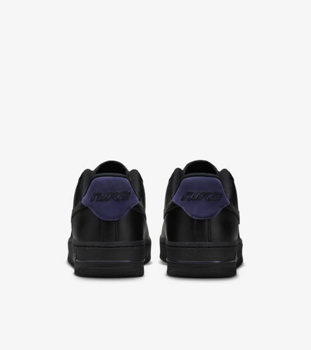 Nike Women's Air Force 1 '07 'Black and Purple Ink' (DZ2708-500 ...