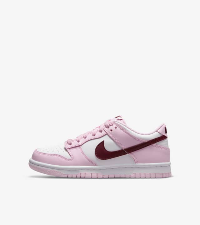 Older Kids' Dunk Low 'Pink Foam' Release Date. Nike SNKRS MY