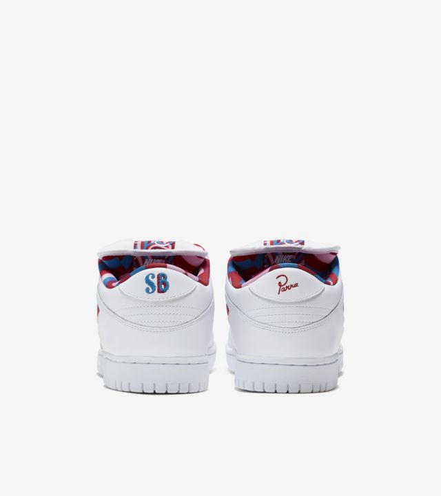 SB Dunk Low 'Parra' Release Date. Nike SNKRS