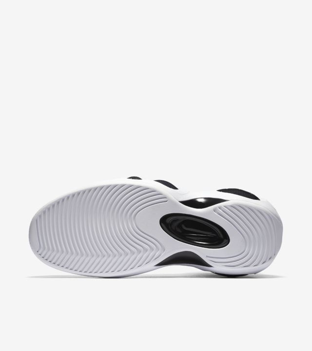 nike flight bonafide black and white