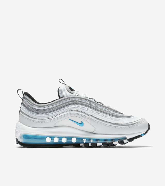 Women's Air Max 97 'Pure Platinum & Metallic Silver & Marina Blue ...