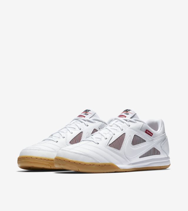 Nike Sb Gato QS Supreme 'White & Gym Red' Release Date. Nike SNKRS US