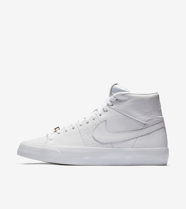 Nike Blazer Royal Qs 'Triple White' Release Date. Nike SNKRS US