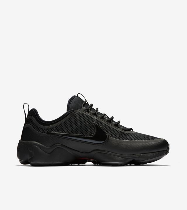 Nike Air Zoom Spiridon 'Black & Bright Crimson'. Nike SNKRS GB