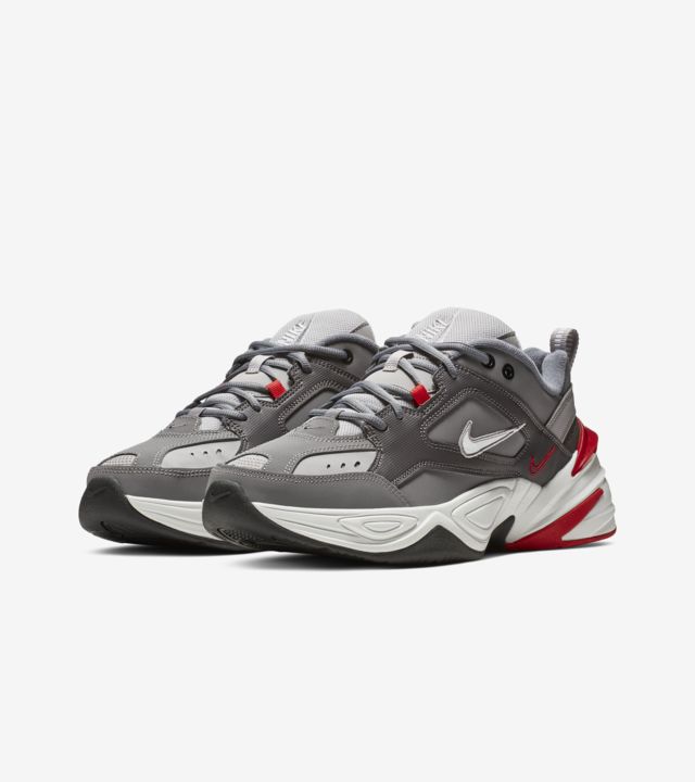 Nike M2K Tekno 'Gunsmoke & Natural Heather & University Red' Release ...