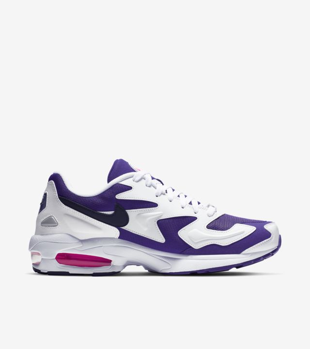 purple and white air max