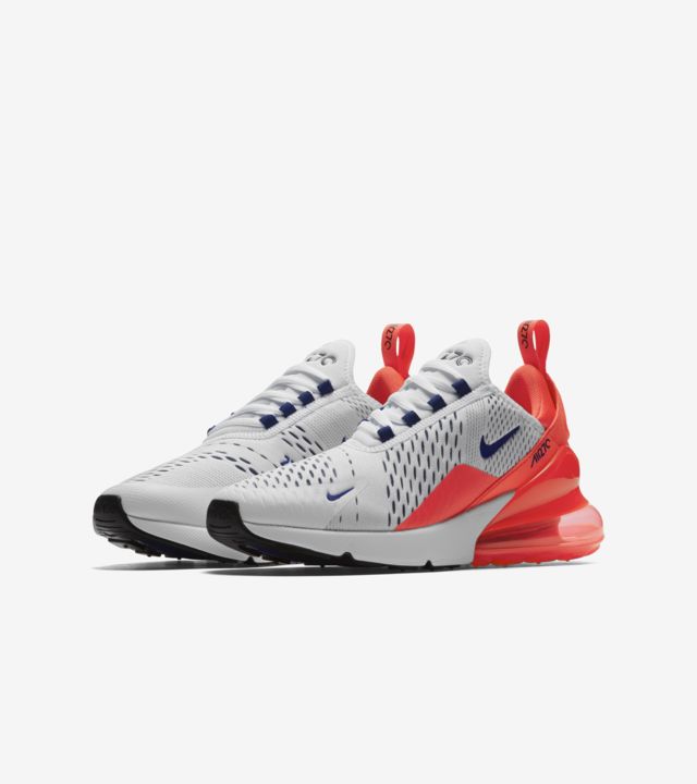 nike air max 270 white ultramarine solar red