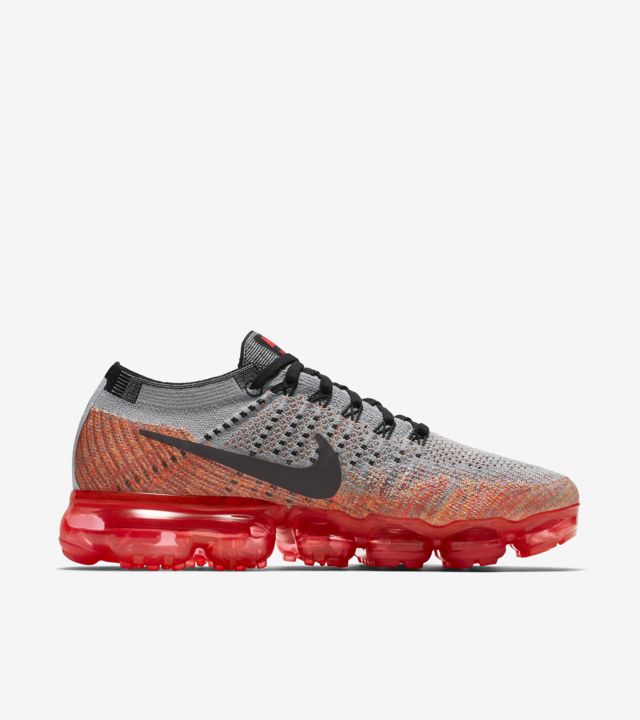 Nike Women's Air Vapormax 'Wolf Grey & Bright Crimson' Release Date ...