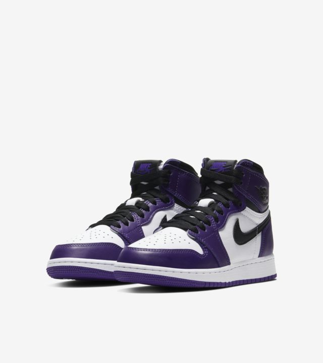 Big Kids' Air Jordan 1 ‘Court Purple' Release Date. Nike SNKRS US