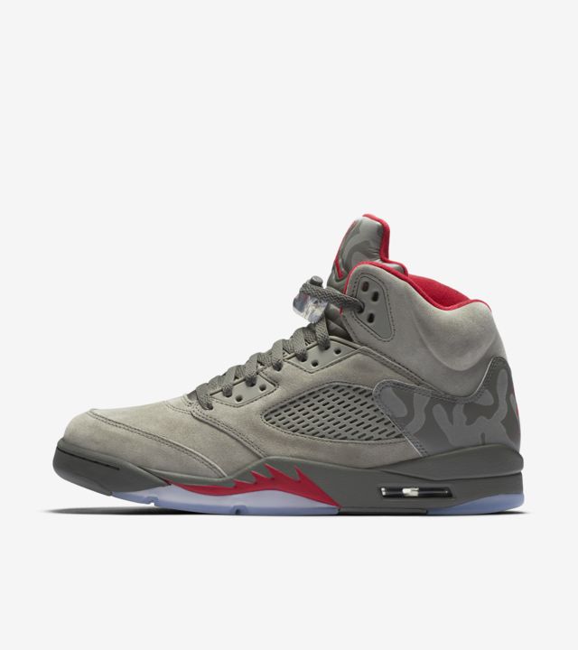 Air Jordan 5 Retro 'Dark Stucco & University Red' Release Date. Nike ...