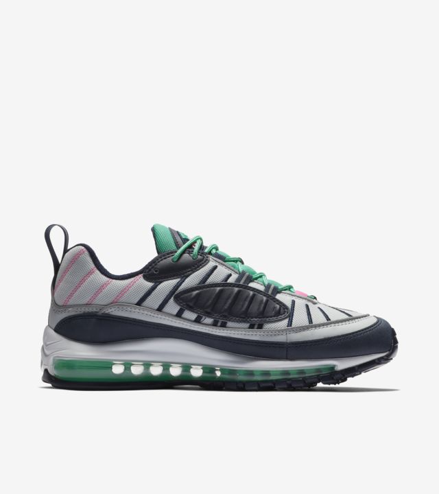 Nike Air Max 98 'Pure Platinum & Obsidian' Release Date. Nike SNKRS GB