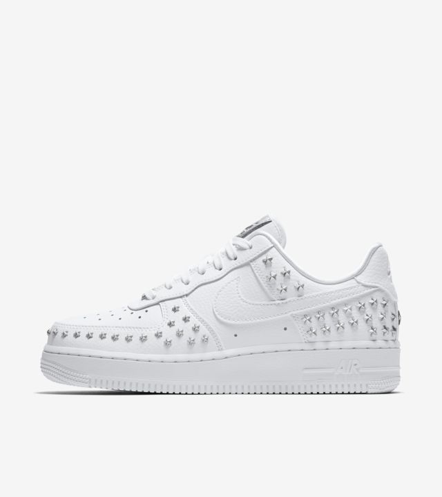 nike air force 1 studded white