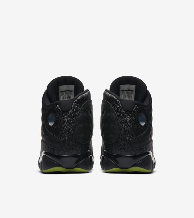 air jordan 13 black and green