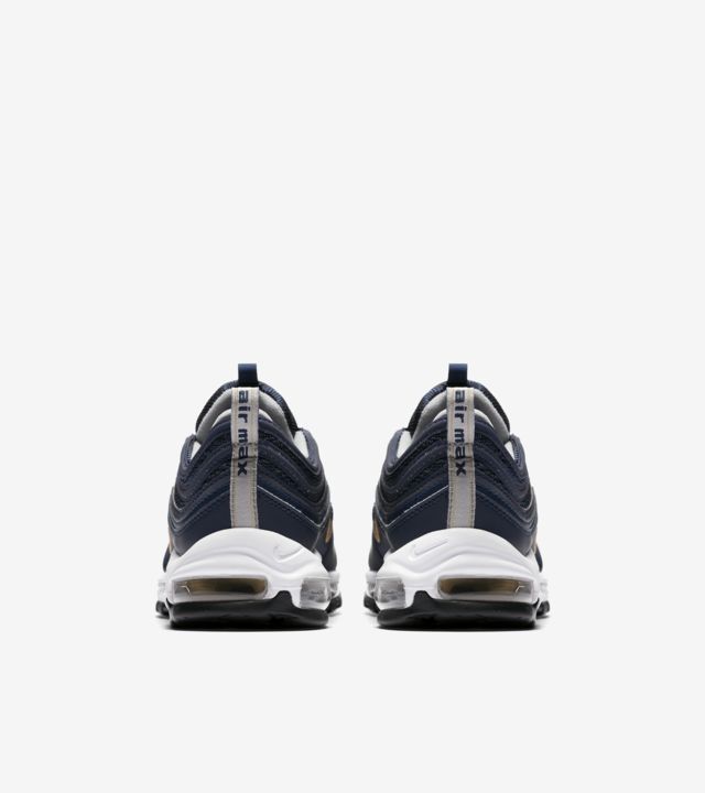Nike Air Max 97 Midnight Navy And Metallic Gold Release Date Nike Snkrs At