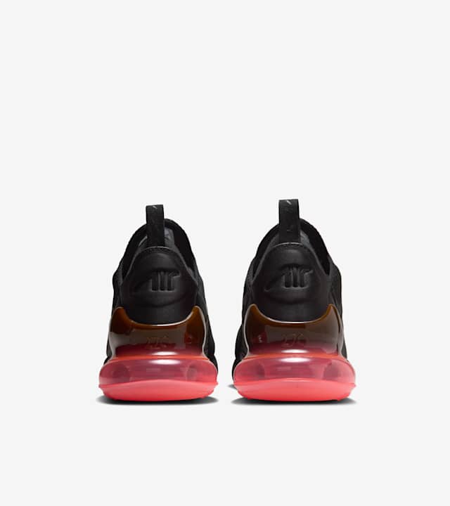 nike air max 270 black hot punch