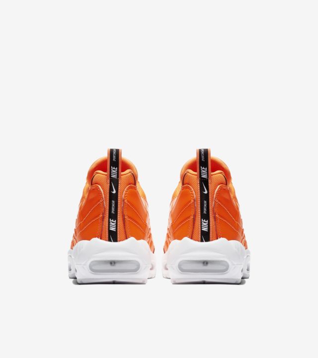 Nike Air Max 95 Premium 'Total Orange & White & Black' Release Date ...