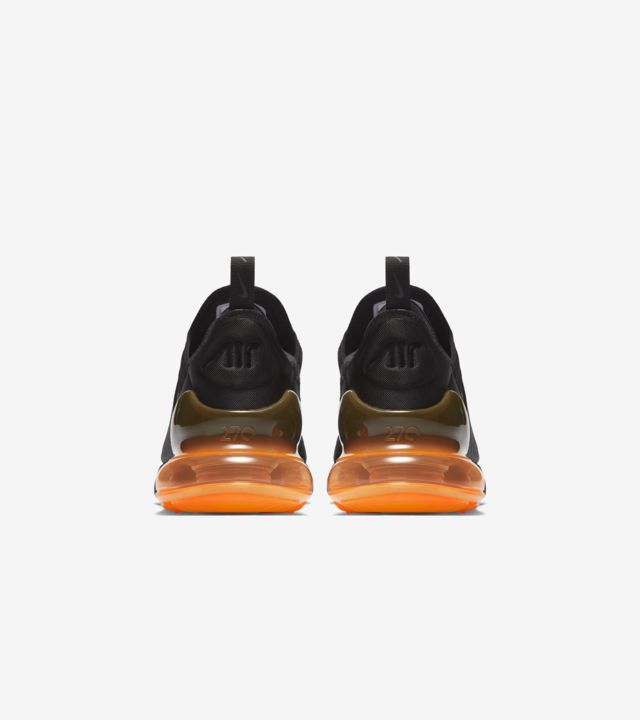 air max 270 black and orange